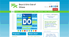 Desktop Screenshot of bgcottawa.org